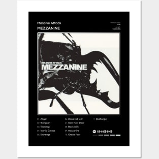 Massive Attack - Mezzanine Tracklist Album Posters and Art